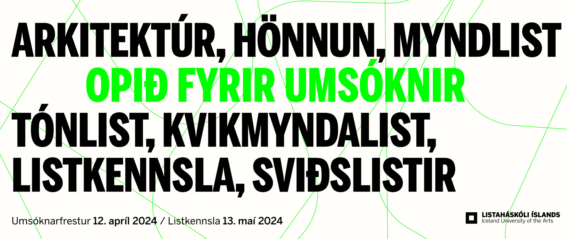 Opið fyrir umsóknir