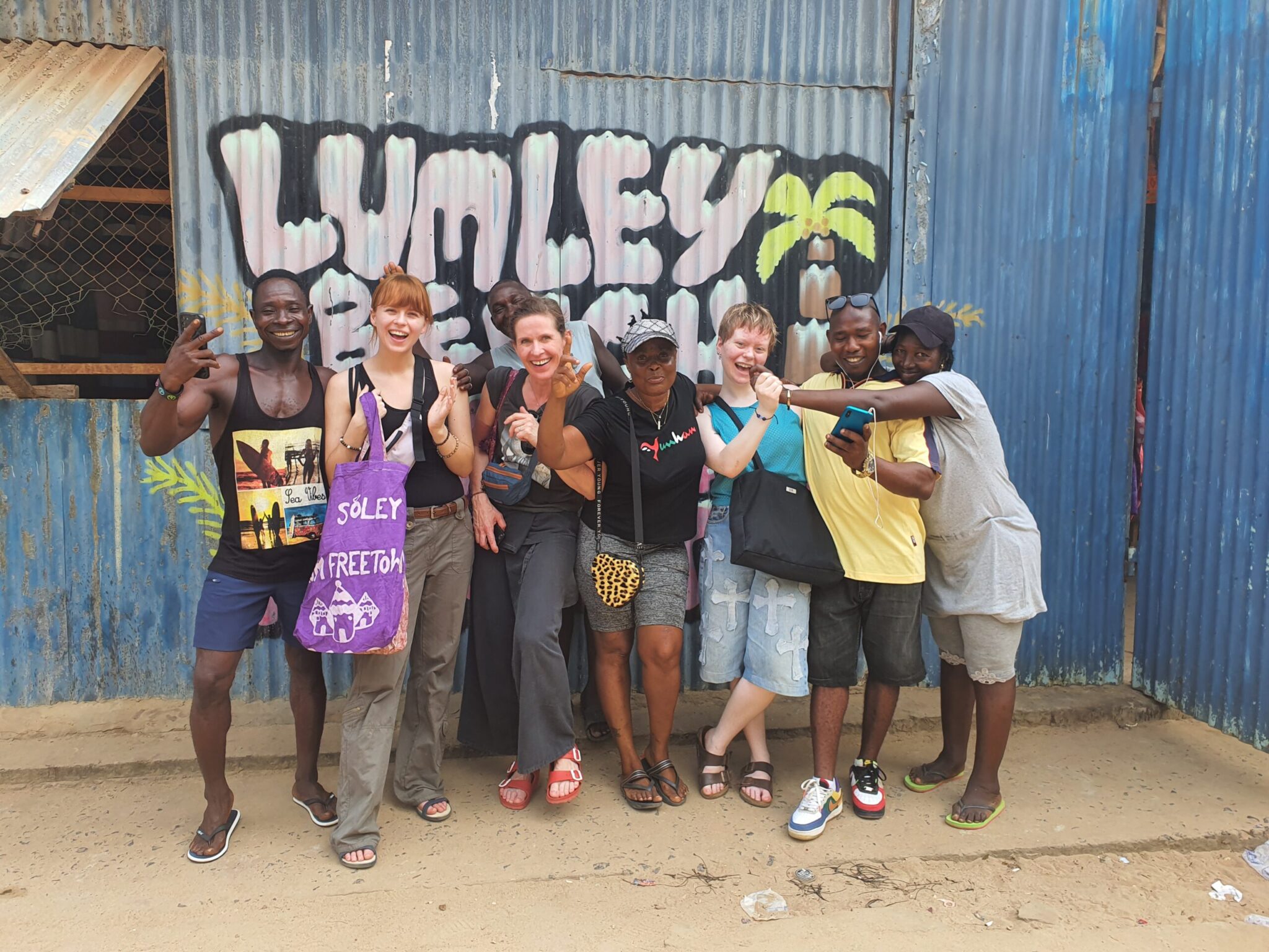 Listaháskólinn í heimsókn til Sierra Leone