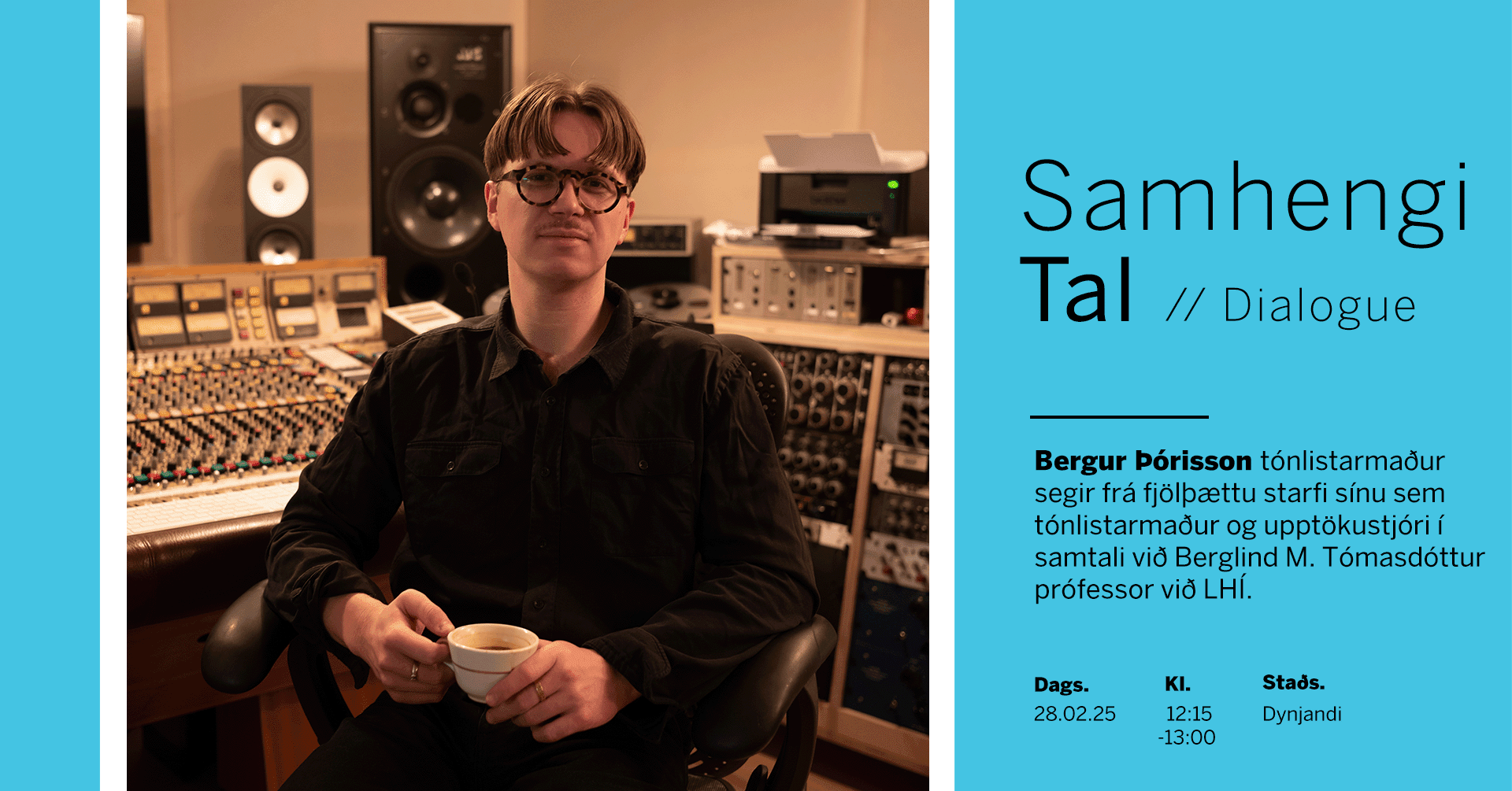 Samhengi: tal – Bergur Þórisson
