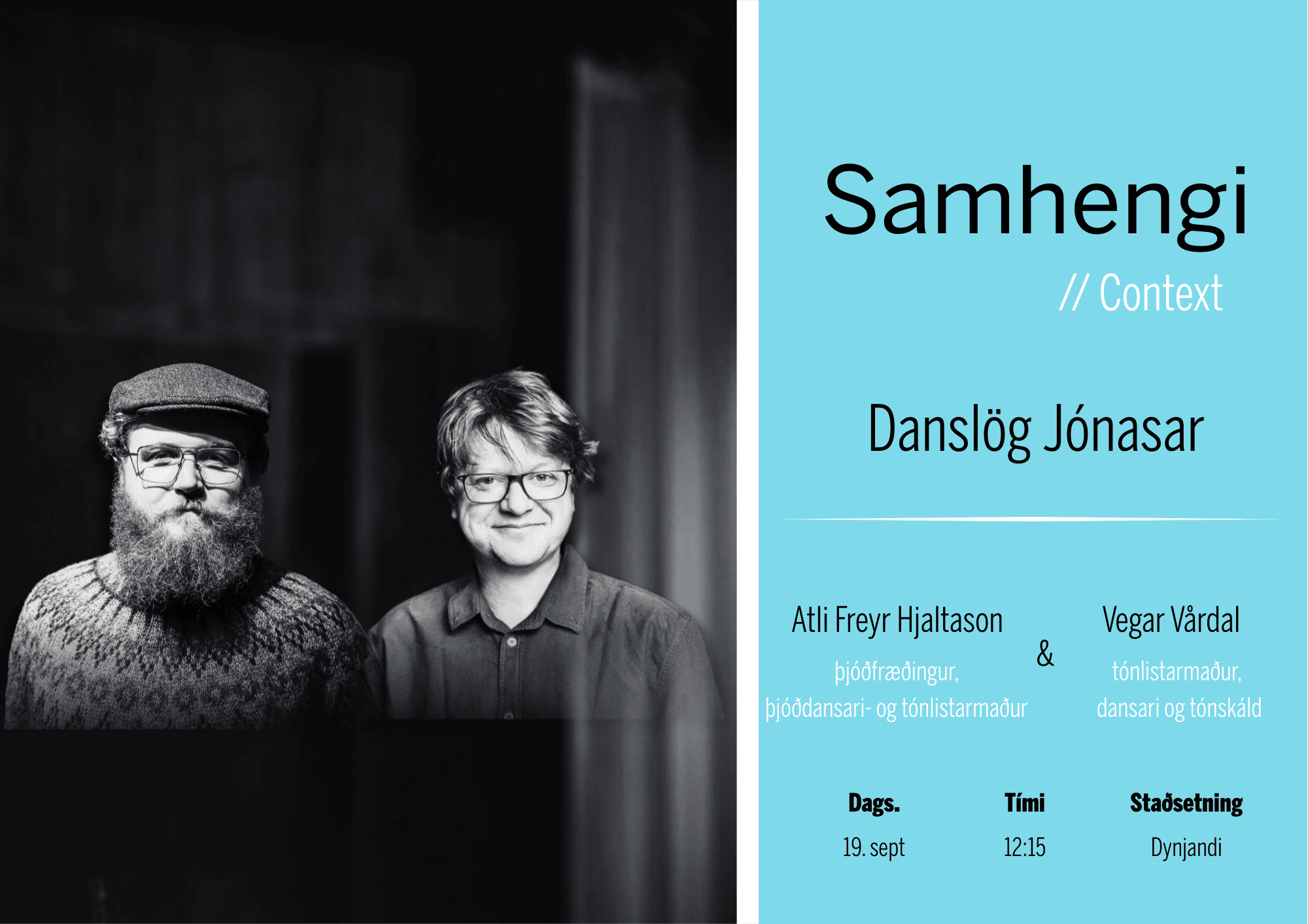 Samhengi: Danslög Jónasar