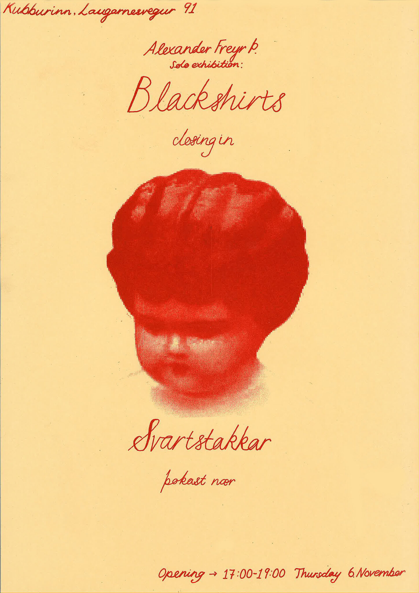 Alexander Freyr Þorvarðarson// Svartstakkar is getting closer to /Blackshirts closing in
