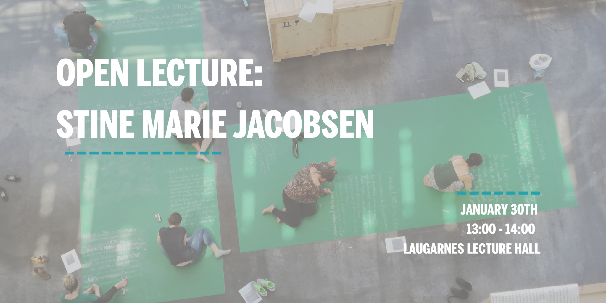 Open lecture: Stine Marie Jacobsen