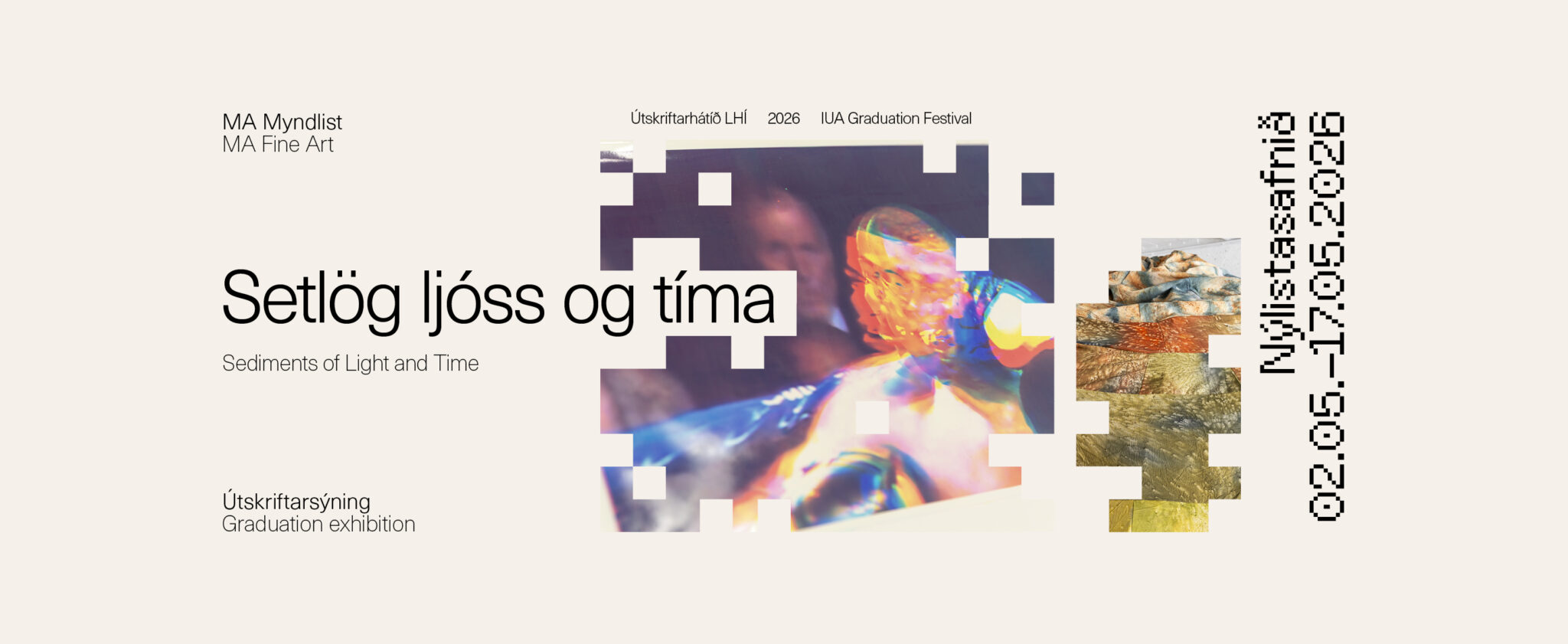 Artist talk Set songs of light and time