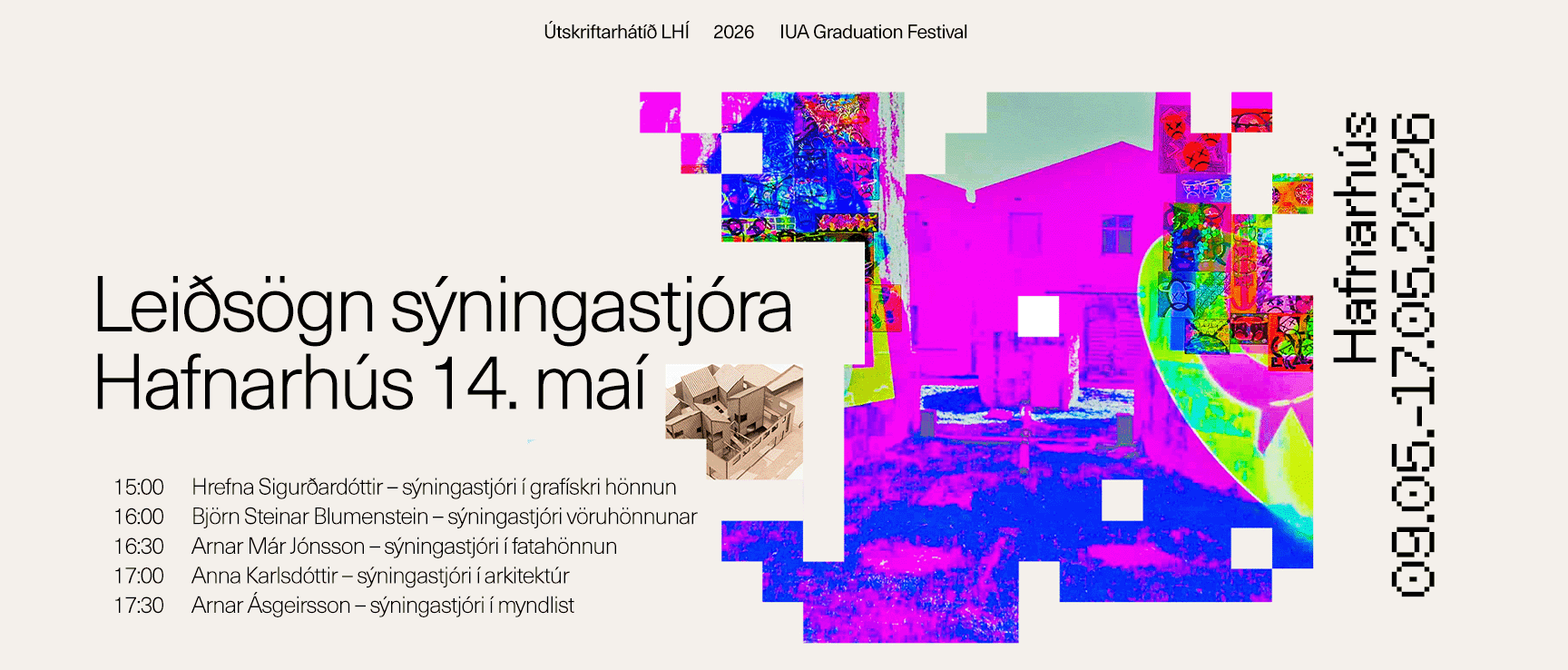 Curator's Guide - Graduation Exhibition in Architecture, Design and Art