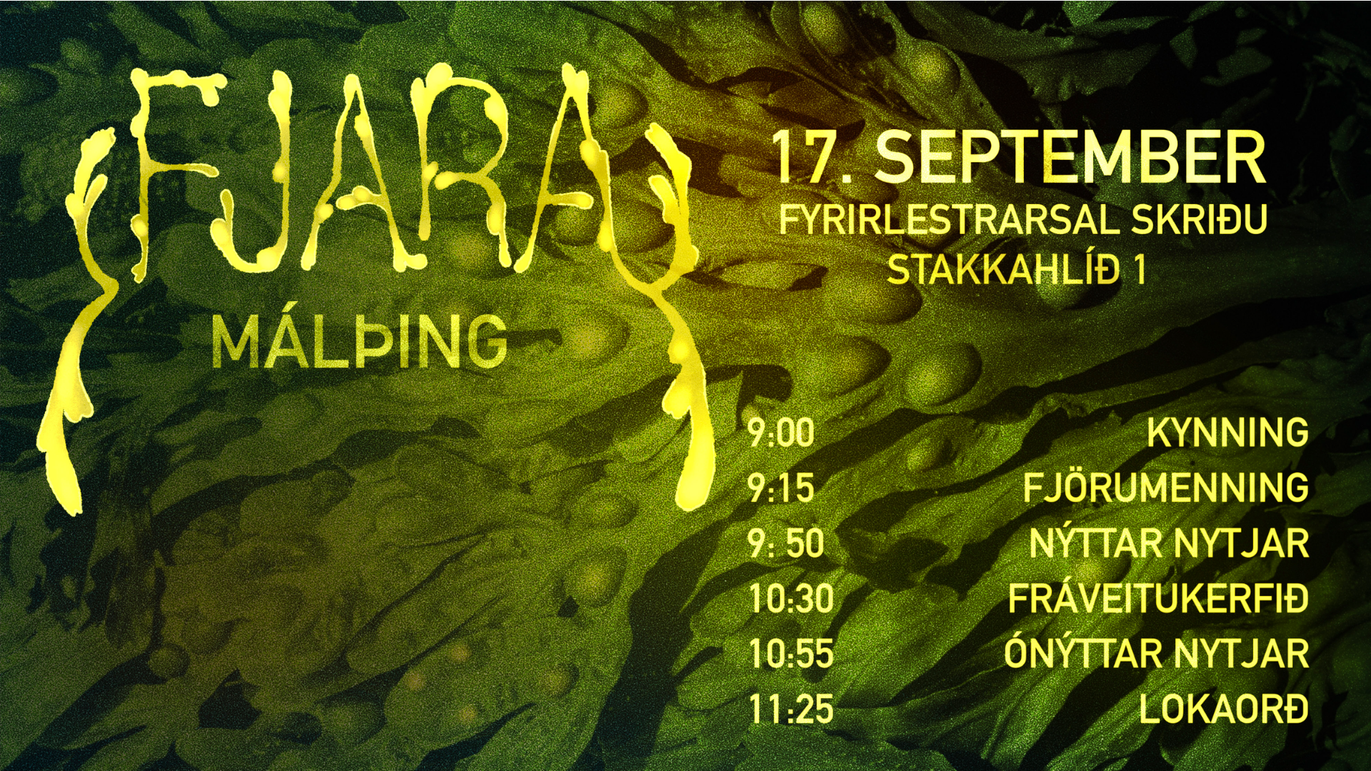 Fjara – Málþing